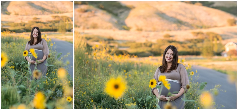maternity session, orchards, sunflower field, apple orchard, Beka Price Photography