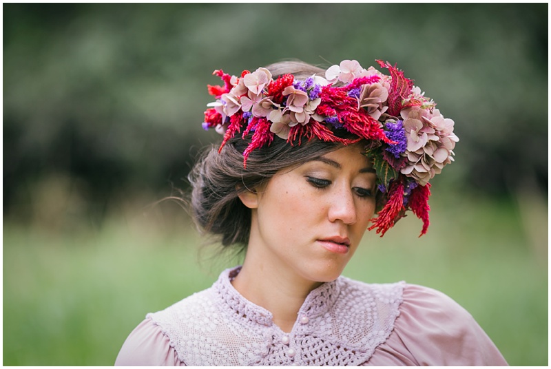 maternity, Beka Price Photography, field, flower crown, vintage