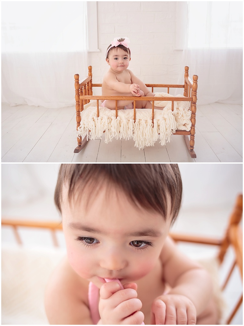 Beka Price Photography,Salt Lake City Children Photographer,baby girl,smash the cake,studio,
