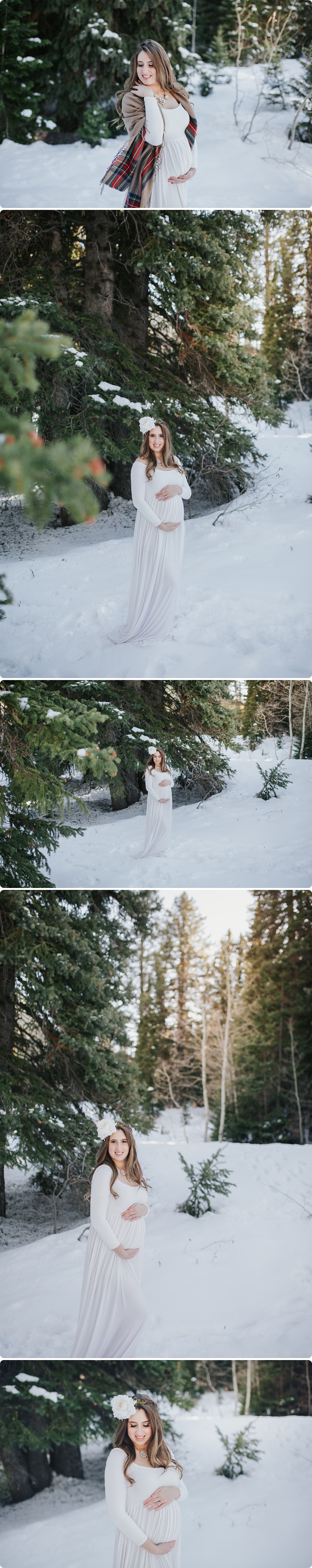 Winter maternity session - Christina | Beka Price Photography