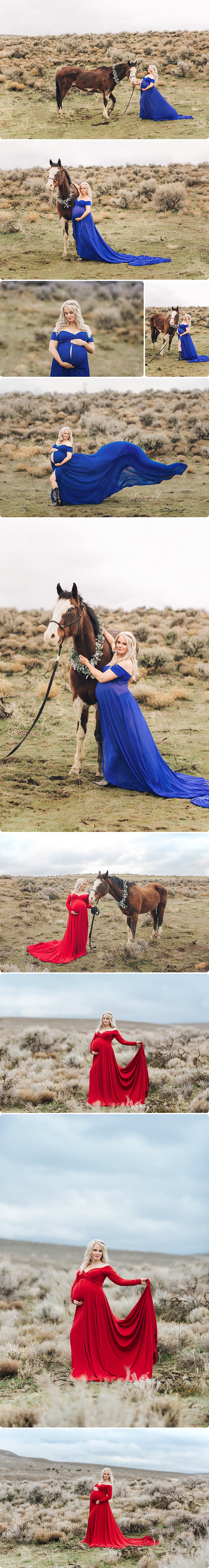 horse, maternity session with horse, horse shoot, maternity session, desert maternity session, Beka Price Photography, Utah Maternity Photographer