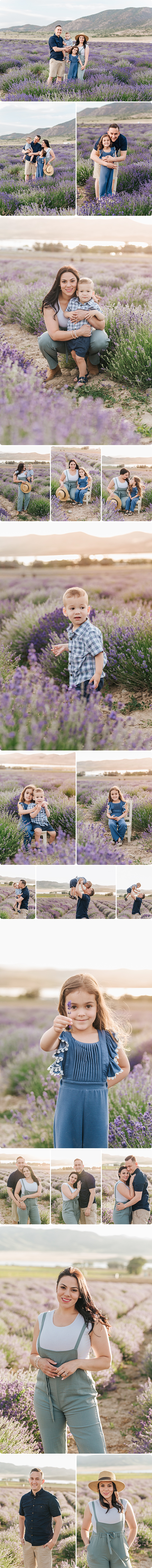 Lavender Fields – Hurtado Family – {Beka Price Photography | Salt Lake City, Utah Family Photographer }