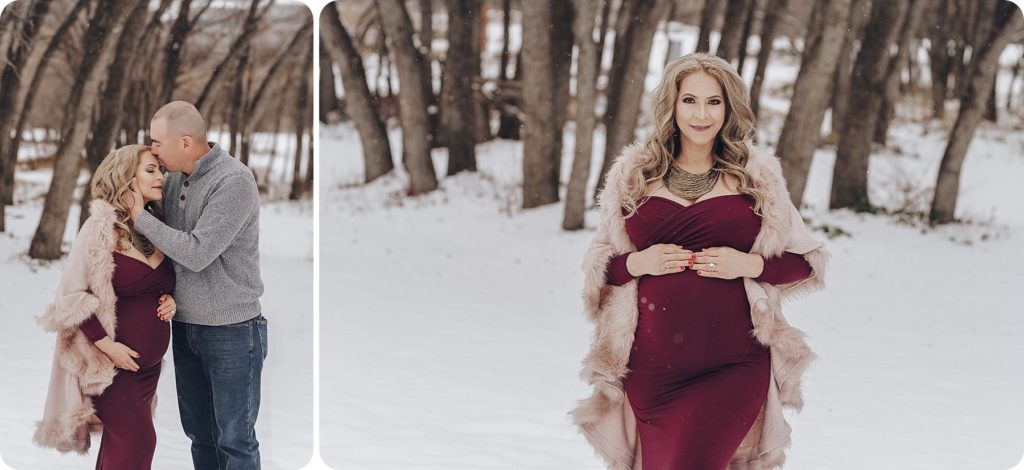 Luz’s Maternity Session in the Snow {Beka Price Photography | Salt Lake City, Utah Maternity Photographer}