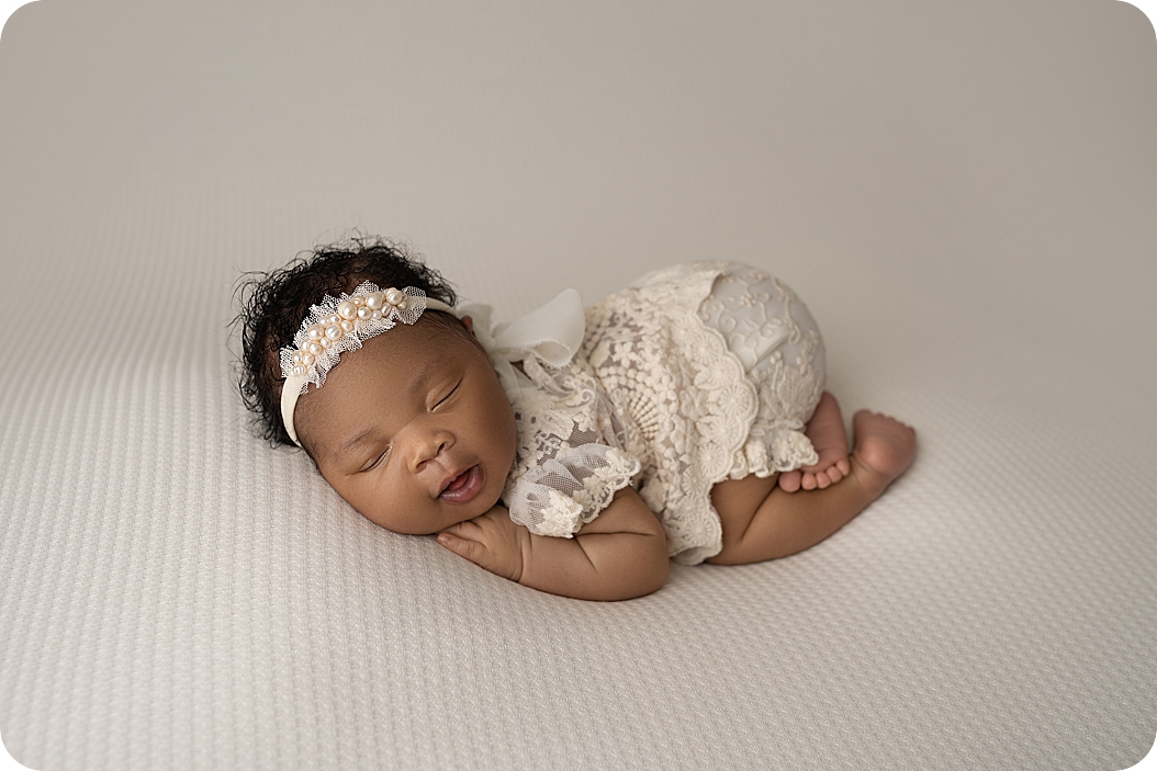 Stylish Newborn Portraits in Utah Studio {Beka Price Photography | UT Newborn Photographer}